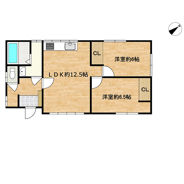 八戸市沢里平屋住宅